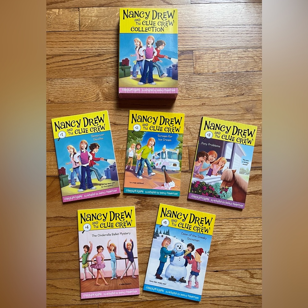 Nancy Drew and the Clue Crew Box Set Books 1-5